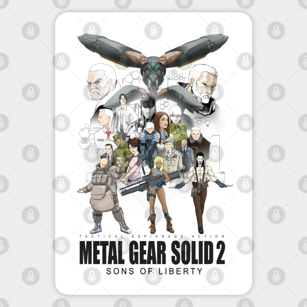 Metal Gear Solid 2: Sons of Liberty Sticker by CoolDojoBro